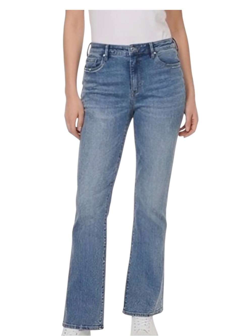 Loft Mid Rise Boot Leg Jeans NWT Size 6